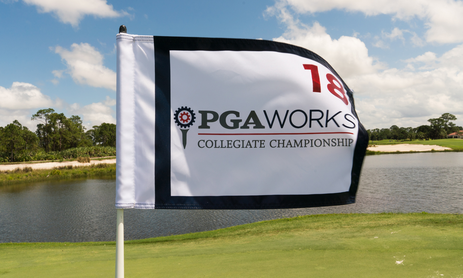 The PGA WORKS Collegiate Championship flag