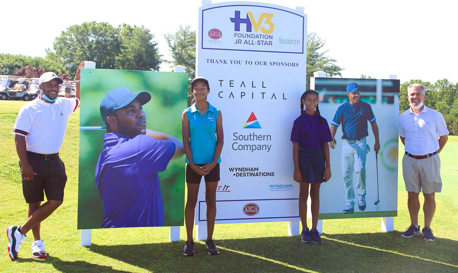 Varner’s HV3 Foundation has contributed to Youth on Course Carolinas and sponsored American Junior Golf Association Junior All-Star event