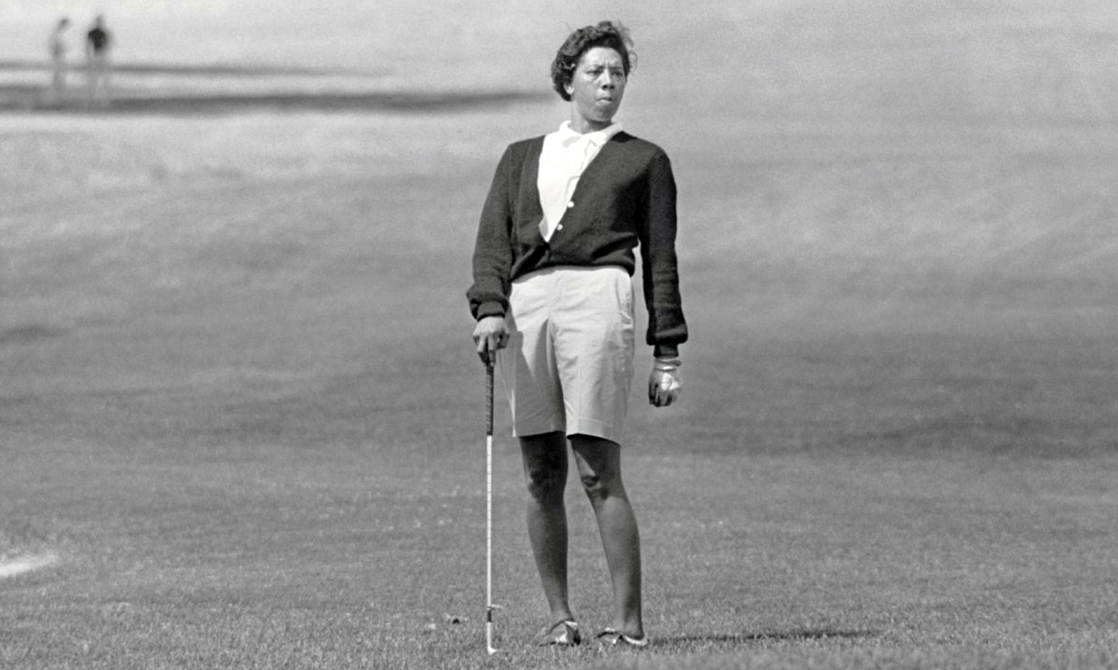 Althea Gibson golfing