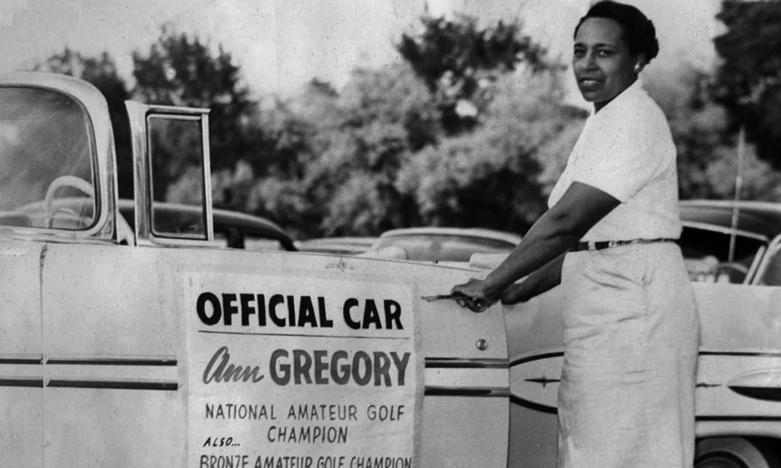 African American Golfers Hall of Fame inductee, Ann Gregory