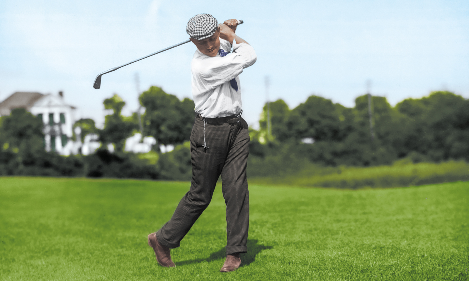 John Matthew Shippen, Jr. emerged to become American's first Golf Professional when he competed in the 1896 U.S. Open.